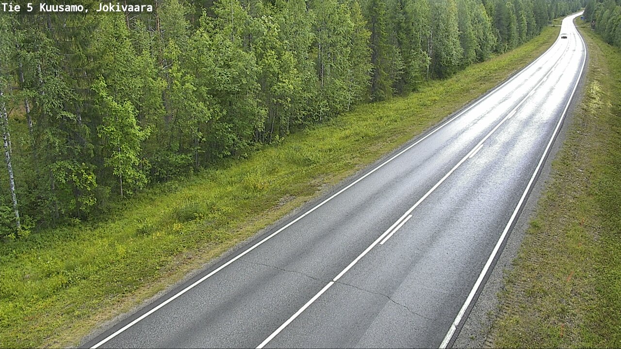 Kelikamerat Kuva Tie 5 Kuusamo, Jokivaara, Kuusamo, Pohjois-Pohjanmaa