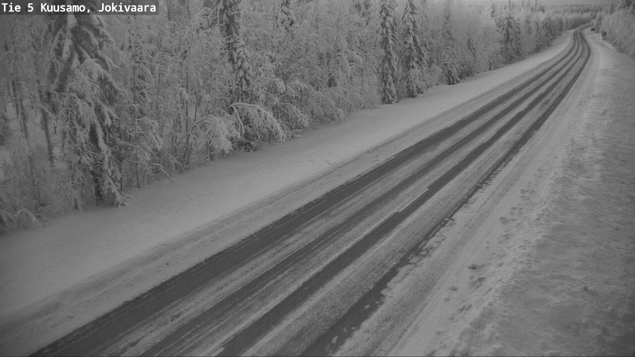 Kelikamerat Kuva Tie 5 Kuusamo, Jokivaara, Kuusamo, Pohjois-Pohjanmaa