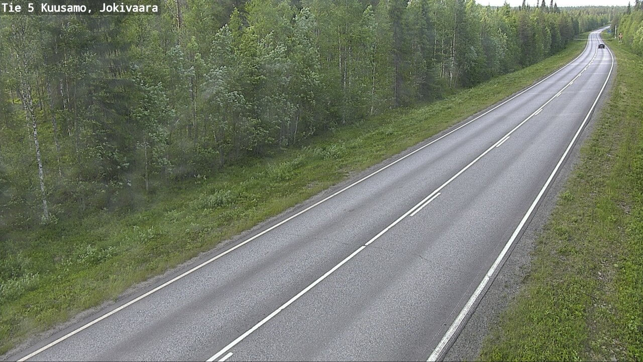 Kelikamerat Kuva Tie 5 Kuusamo, Jokivaara, Kuusamo, Pohjois-Pohjanmaa