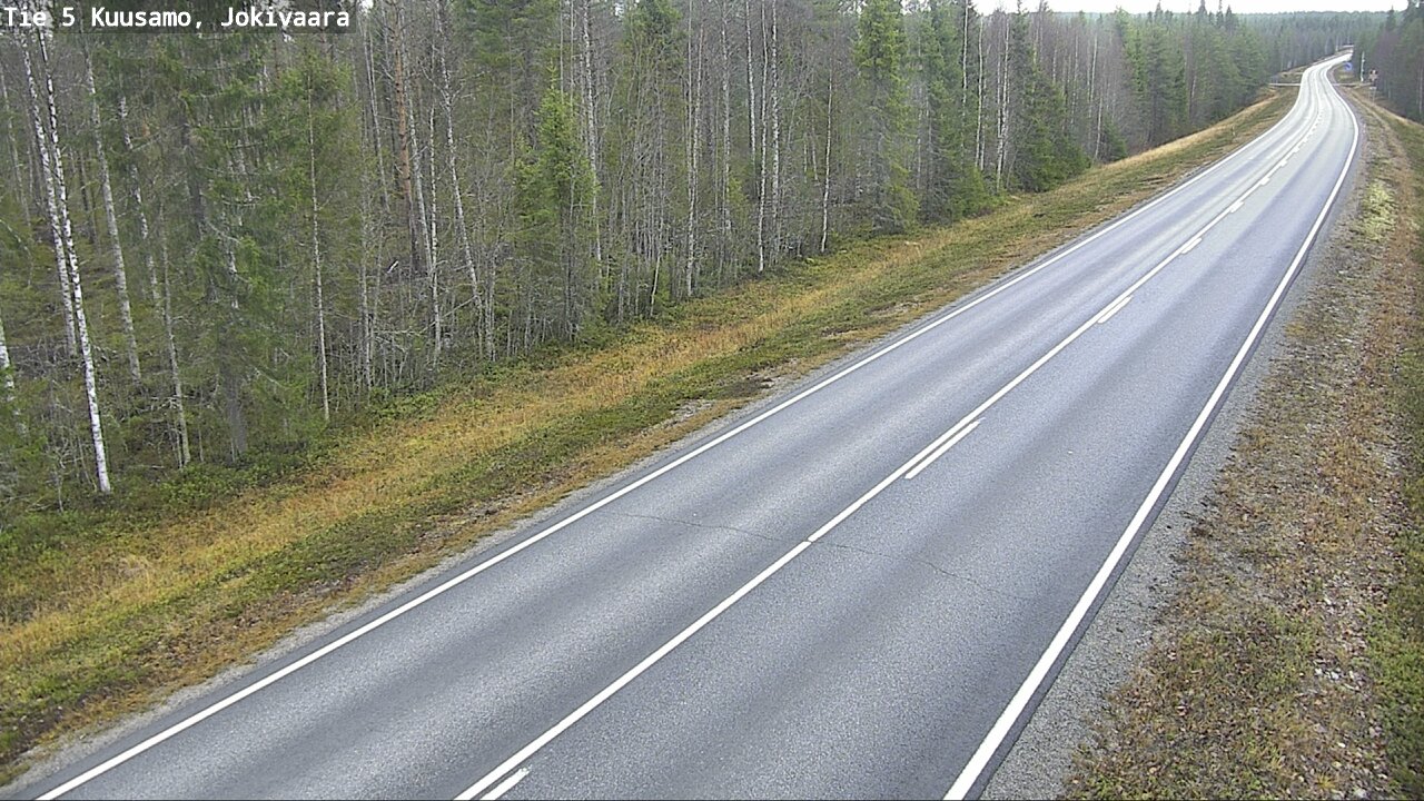 Kelikamerat Kuva Tie 5 Kuusamo, Jokivaara, Kuusamo, Pohjois-Pohjanmaa