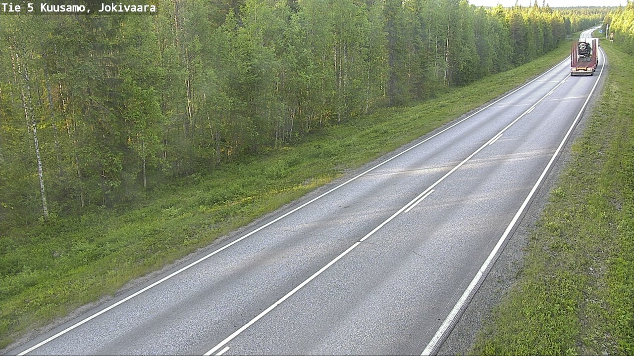 Kelikamerat Kuva Tie 5 Kuusamo, Jokivaara, Kuusamo, Pohjois-Pohjanmaa