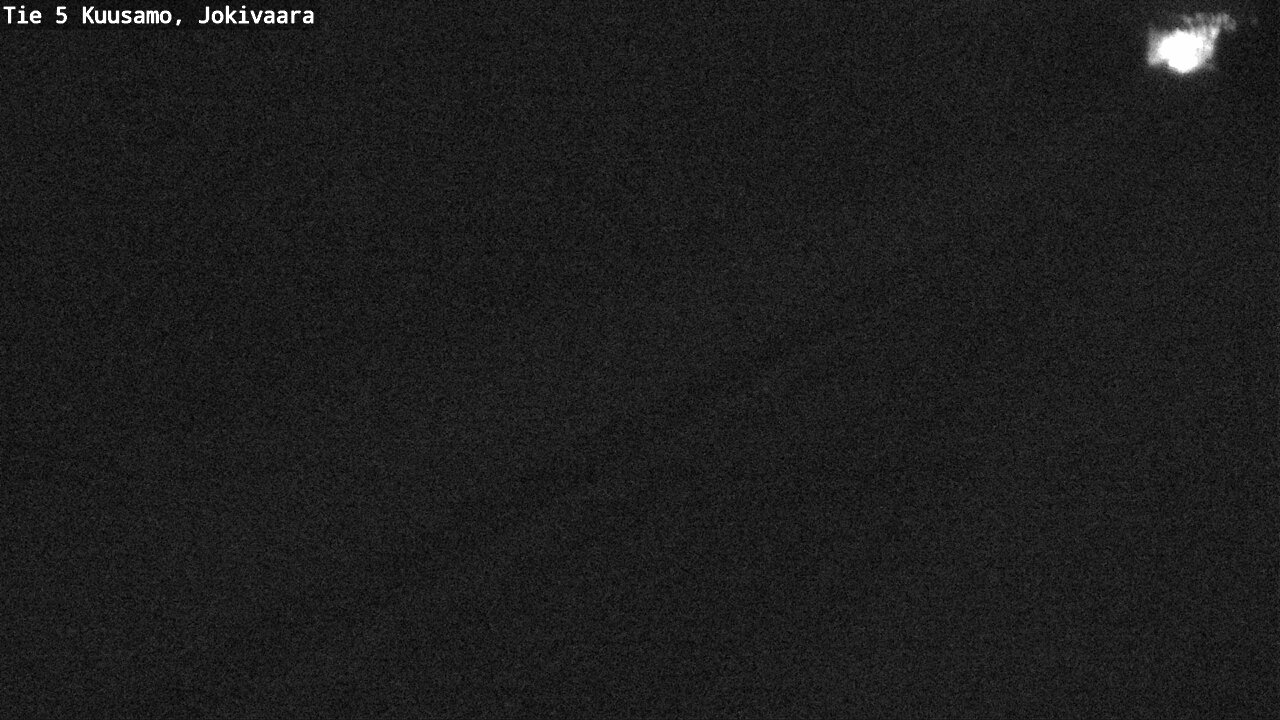 Weather Camera Image Väg 5 Kuusamo, Jokivaara, Kuusamo, Pohjois-Pohjanmaa