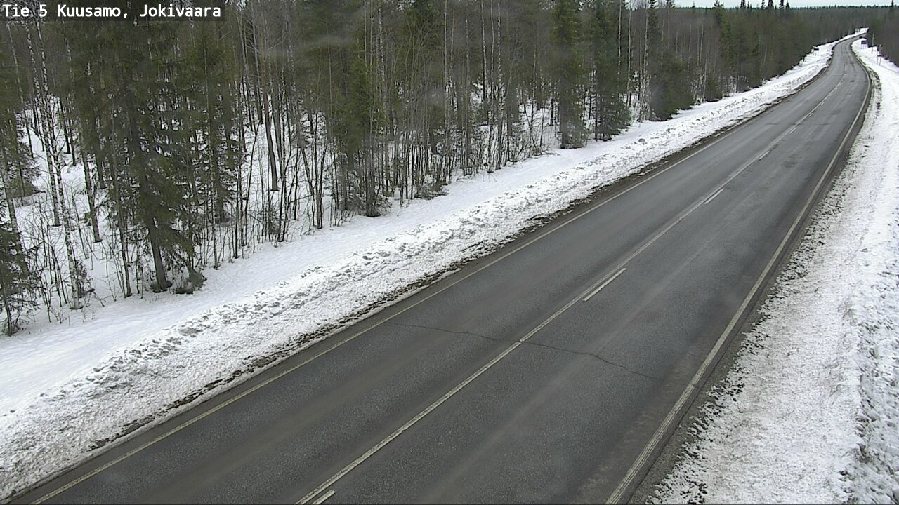 Kelikamerat Kuva Tie 5 Kuusamo, Jokivaara, Kuusamo, Pohjois-Pohjanmaa