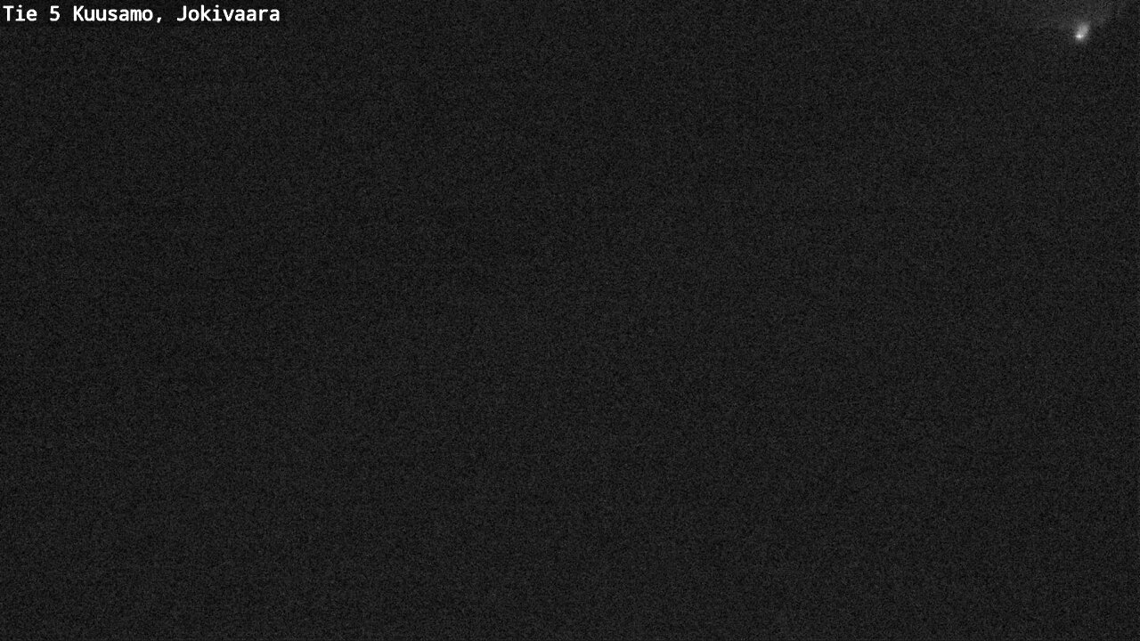 Weather Camera Image Väg 5 Kuusamo, Jokivaara, Kuusamo, Pohjois-Pohjanmaa