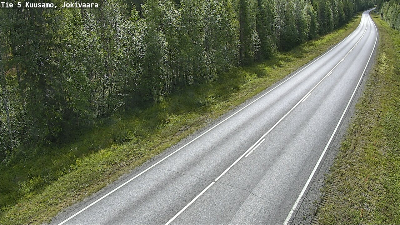 Kelikamerat Kuva Tie 5 Kuusamo, Jokivaara, Kuusamo, Pohjois-Pohjanmaa
