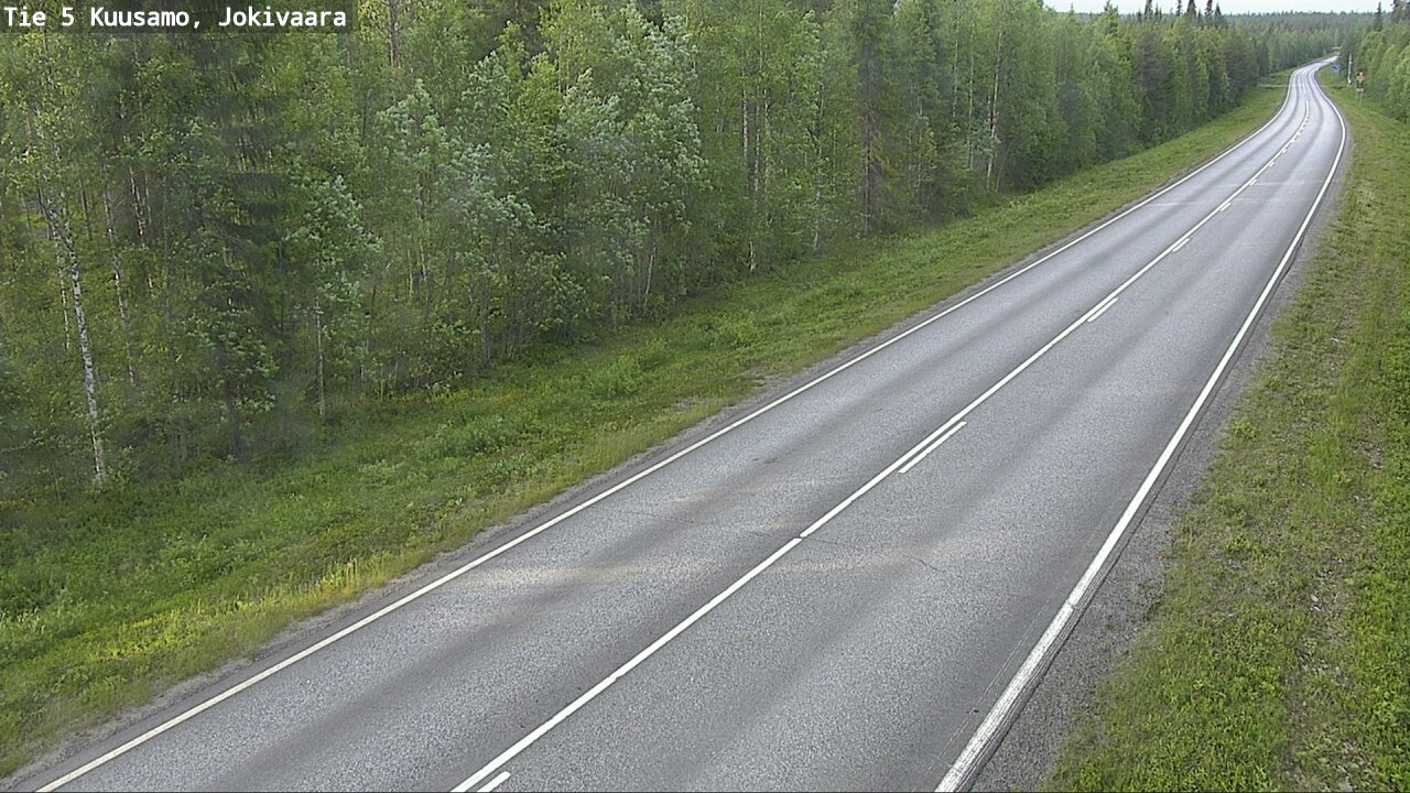 Kelikamerat Kuva Tie 5 Kuusamo, Jokivaara, Kuusamo, Pohjois-Pohjanmaa