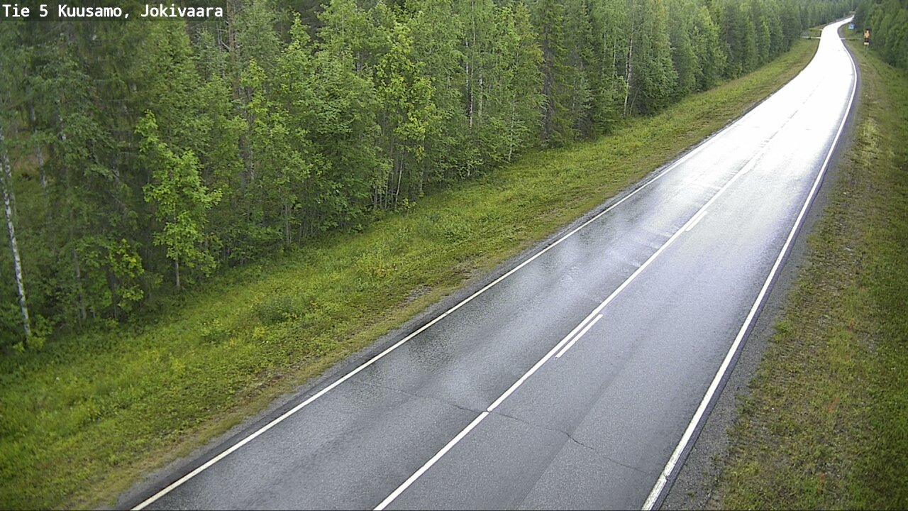 Kelikamerat Kuva Tie 5 Kuusamo, Jokivaara, Kuusamo, Pohjois-Pohjanmaa