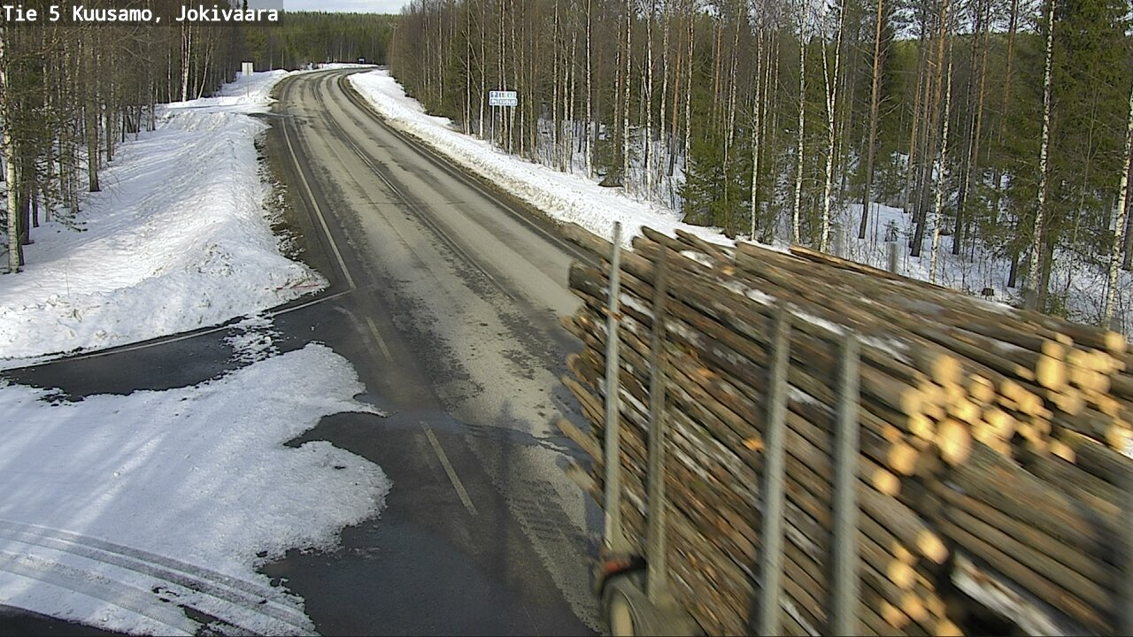 Kelikamerat Kuva Tie 5 Kuusamo, Jokivaara, Kuusamo, Pohjois-Pohjanmaa