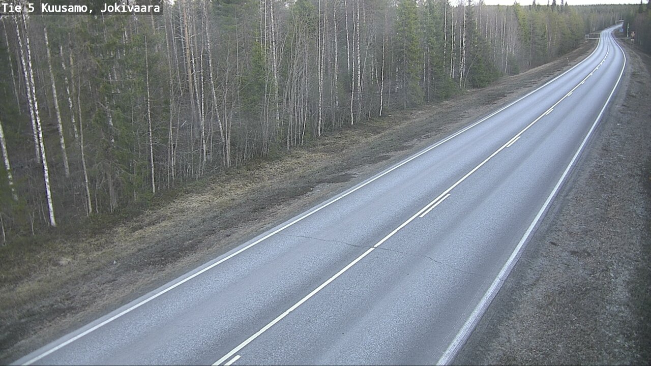 Kelikamerat Kuva Tie 5 Kuusamo, Jokivaara, Kuusamo, Pohjois-Pohjanmaa