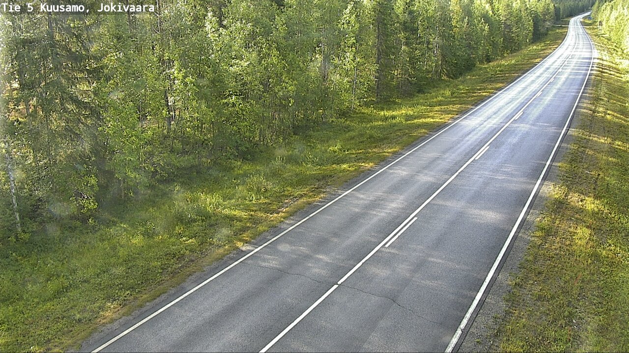Kelikamerat Kuva Tie 5 Kuusamo, Jokivaara, Kuusamo, Pohjois-Pohjanmaa