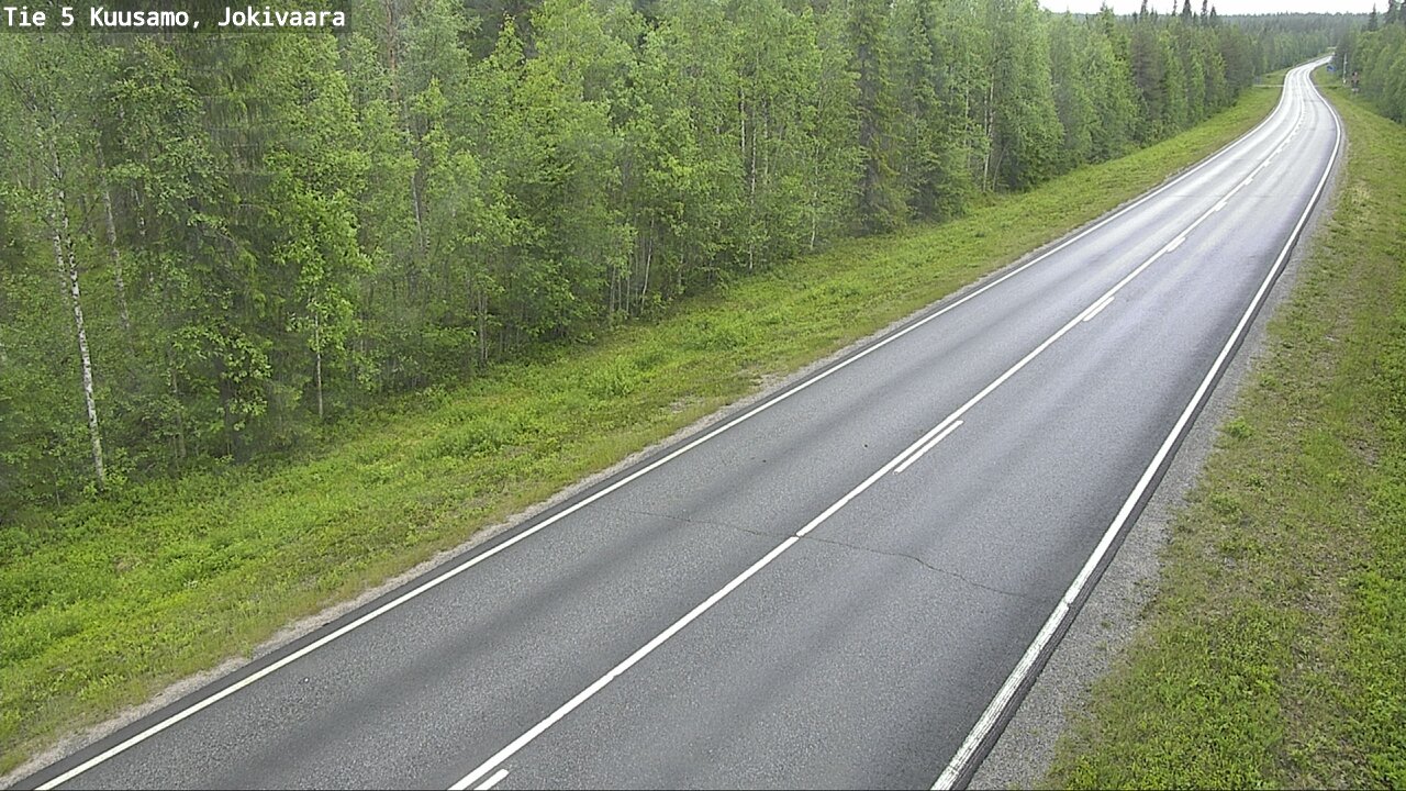 Kelikamerat Kuva Tie 5 Kuusamo, Jokivaara, Kuusamo, Pohjois-Pohjanmaa