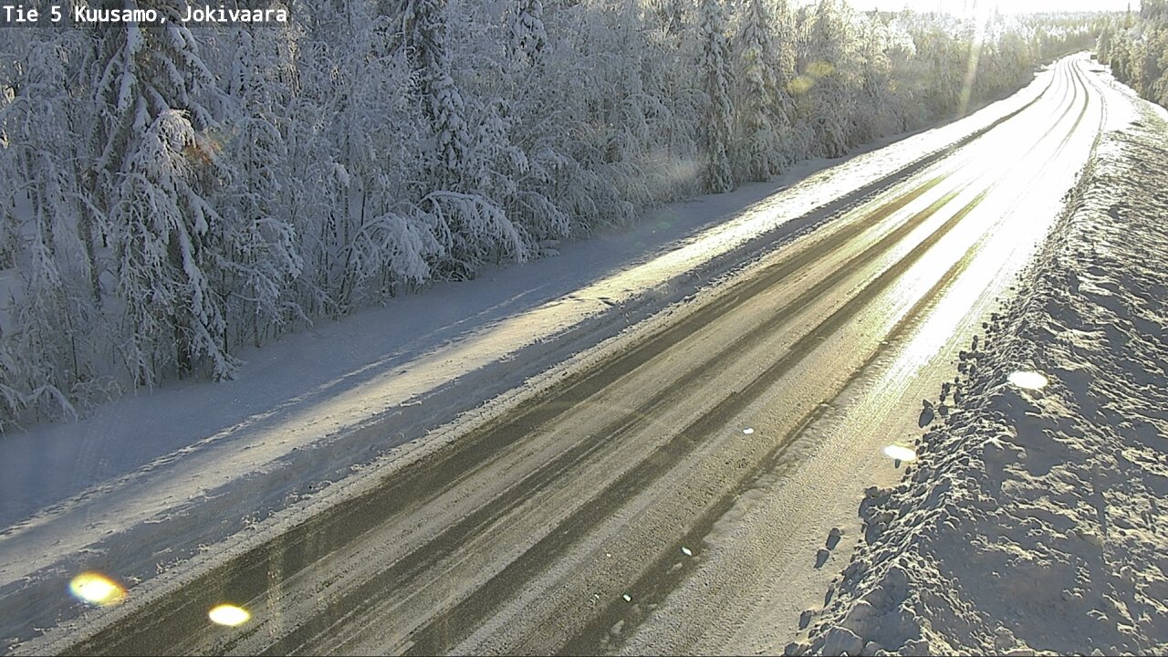Kelikamerat Kuva Tie 5 Kuusamo, Jokivaara, Kuusamo, Pohjois-Pohjanmaa