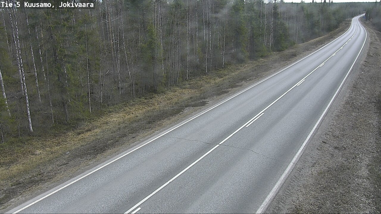 Kelikamerat Kuva Tie 5 Kuusamo, Jokivaara, Kuusamo, Pohjois-Pohjanmaa