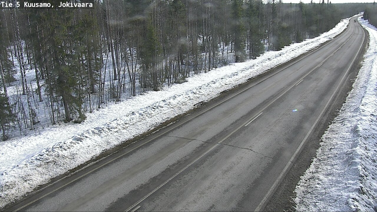Kelikamerat Kuva Tie 5 Kuusamo, Jokivaara, Kuusamo, Pohjois-Pohjanmaa