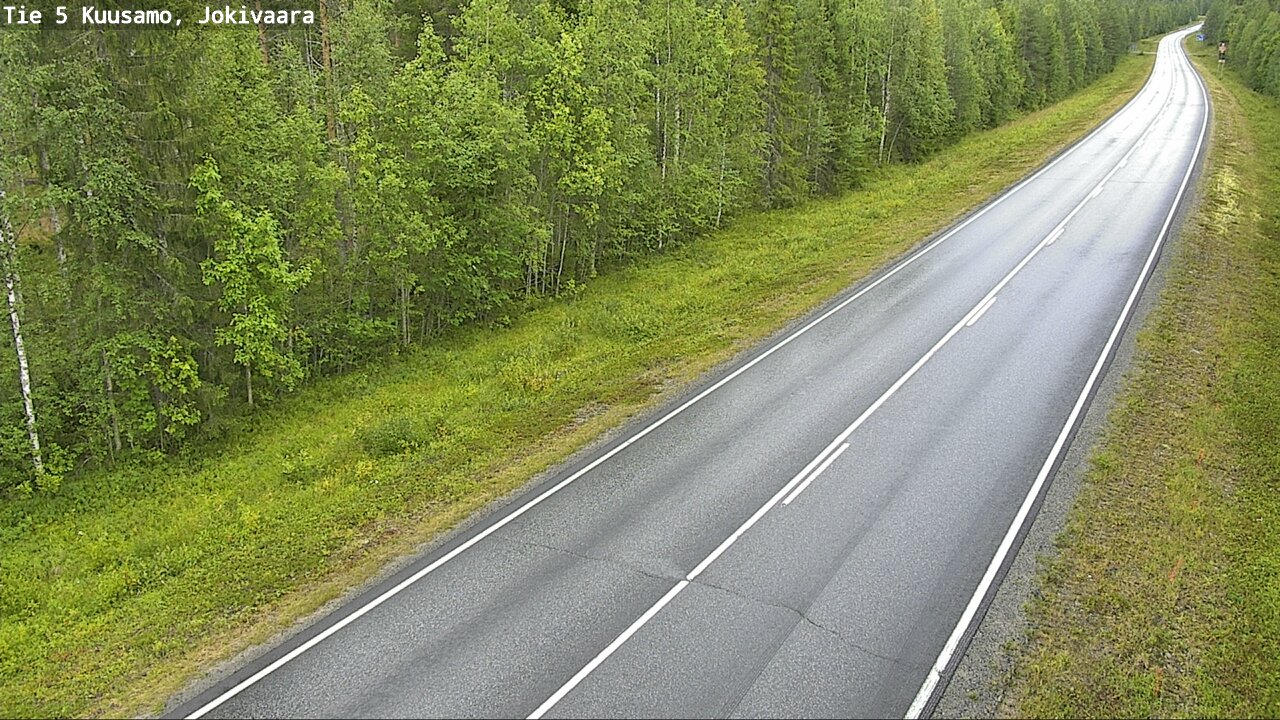 Kelikamerat Kuva Tie 5 Kuusamo, Jokivaara, Kuusamo, Pohjois-Pohjanmaa