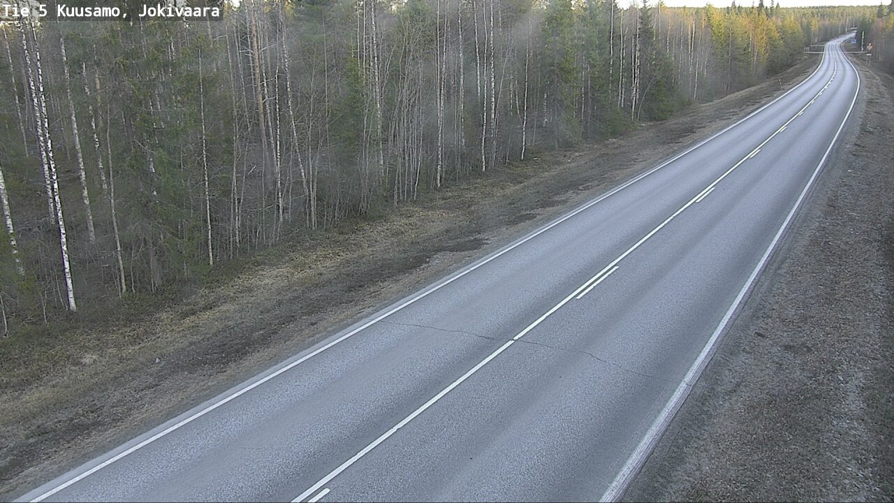 Kelikamerat Kuva Tie 5 Kuusamo, Jokivaara, Kuusamo, Pohjois-Pohjanmaa