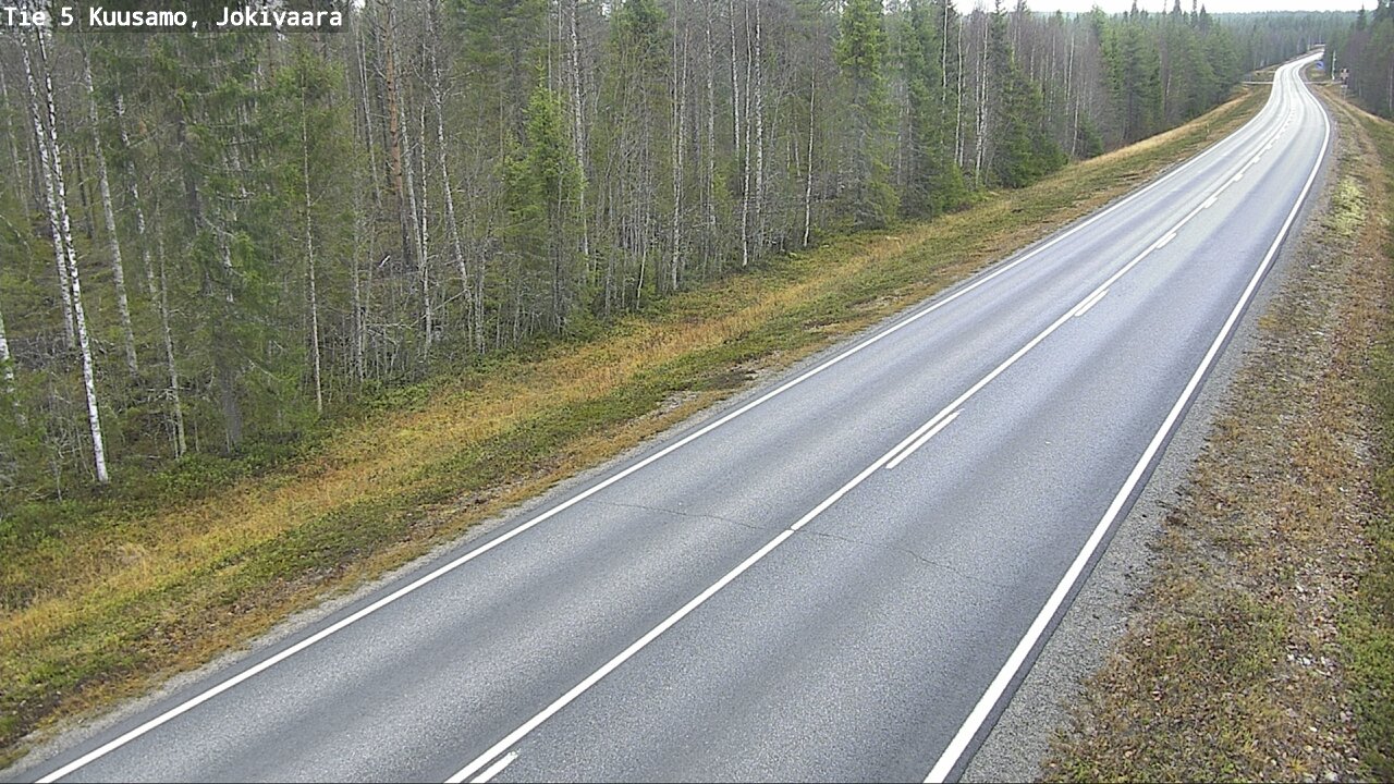 Kelikamerat Kuva Tie 5 Kuusamo, Jokivaara, Kuusamo, Pohjois-Pohjanmaa
