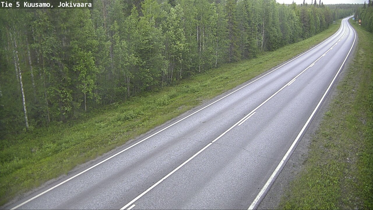Kelikamerat Kuva Tie 5 Kuusamo, Jokivaara, Kuusamo, Pohjois-Pohjanmaa