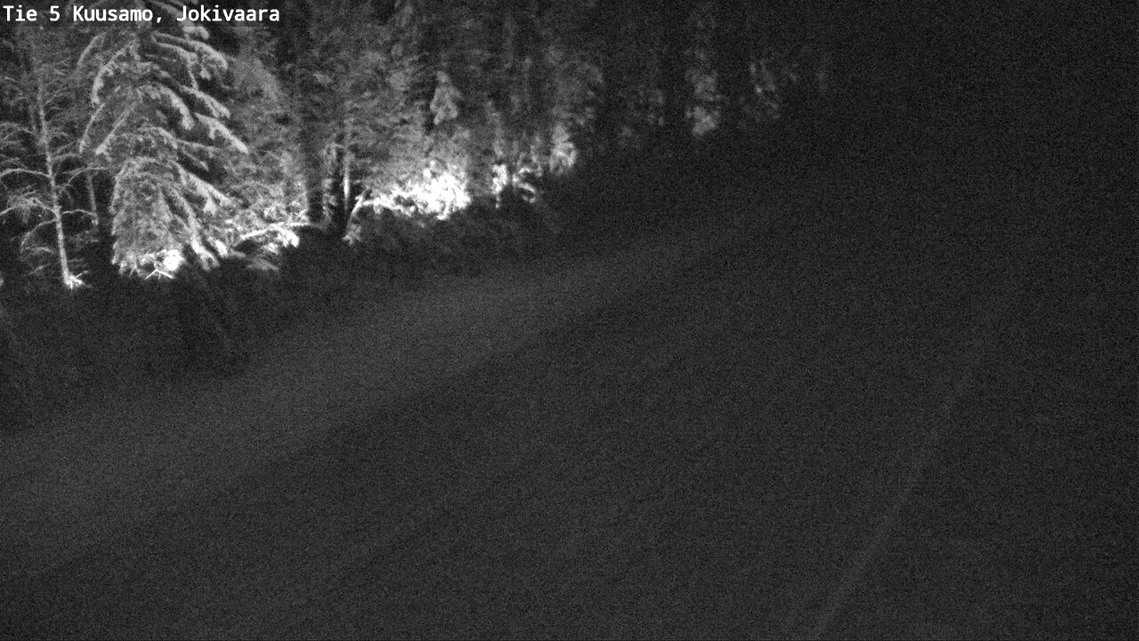 Weather Camera Image Väg 5 Kuusamo, Jokivaara, Kuusamo, Pohjois-Pohjanmaa