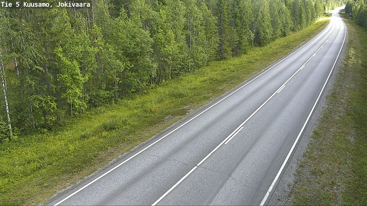 Kelikamerat Kuva Tie 5 Kuusamo, Jokivaara, Kuusamo, Pohjois-Pohjanmaa