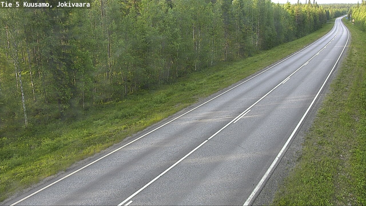 Kelikamerat Kuva Tie 5 Kuusamo, Jokivaara, Kuusamo, Pohjois-Pohjanmaa