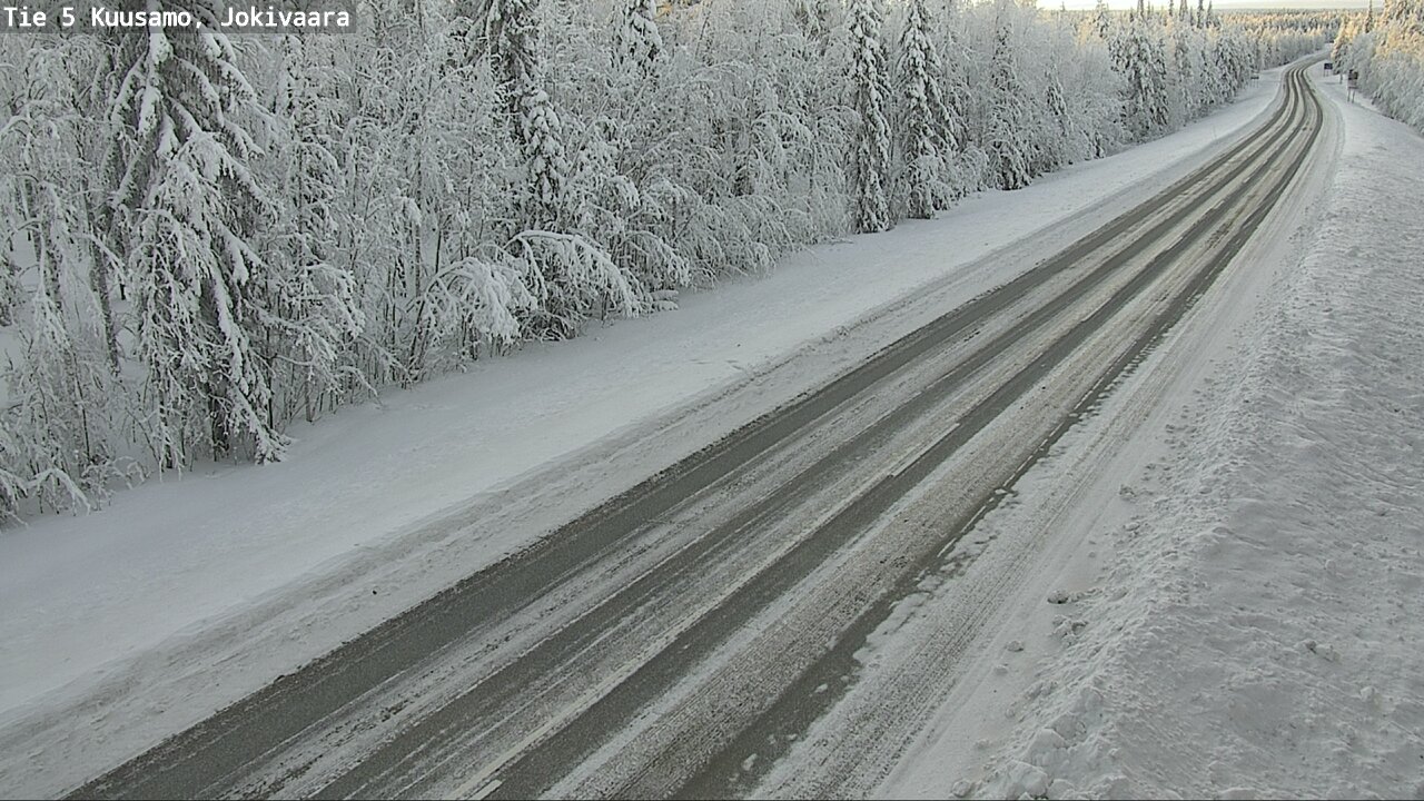 Kelikamerat Kuva Tie 5 Kuusamo, Jokivaara, Kuusamo, Pohjois-Pohjanmaa