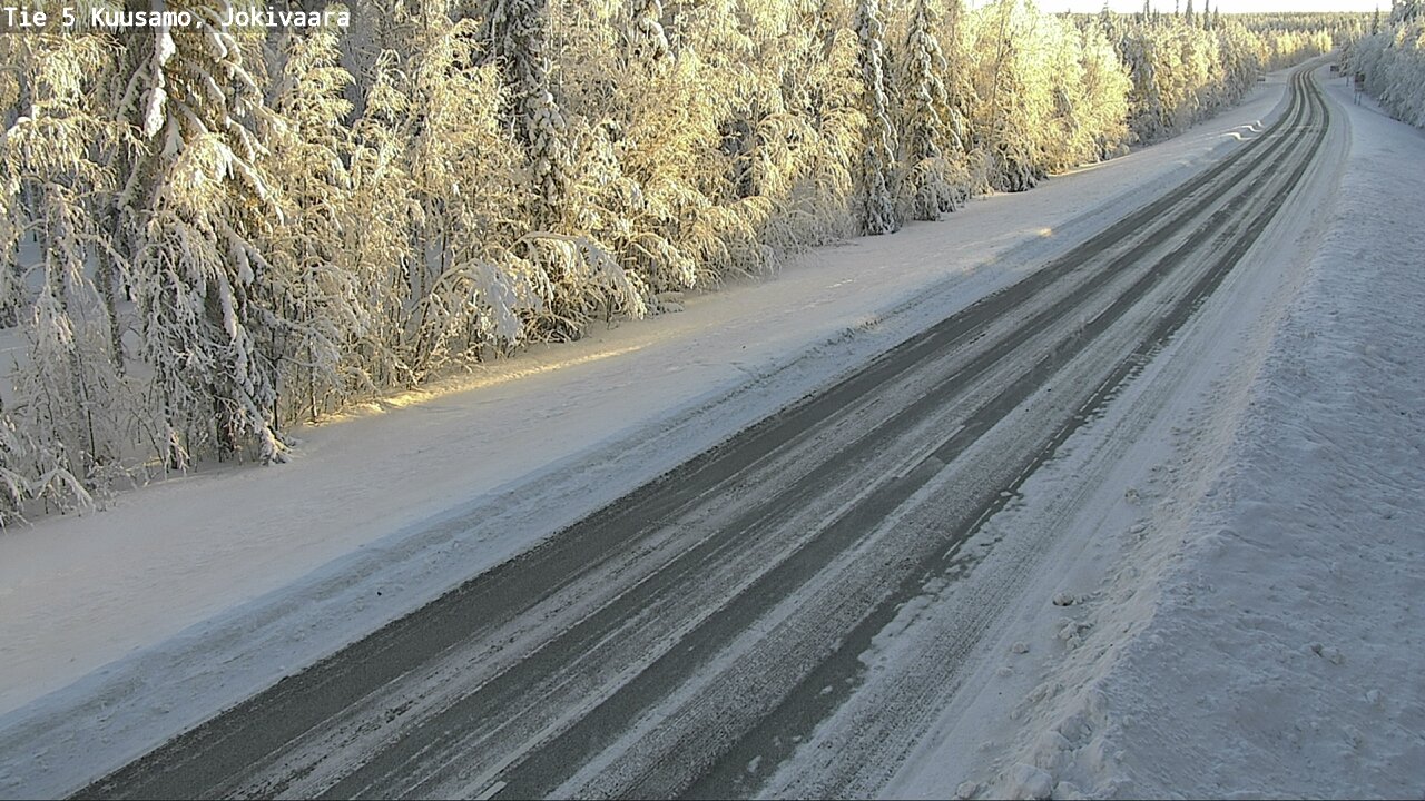 Kelikamerat Kuva Tie 5 Kuusamo, Jokivaara, Kuusamo, Pohjois-Pohjanmaa