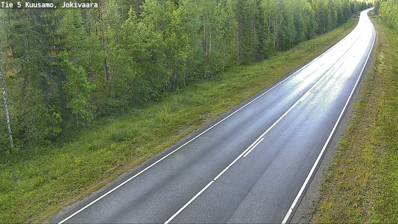Kelikamerat Kuva Tie 5 Kuusamo, Jokivaara, Kuusamo, Pohjois-Pohjanmaa