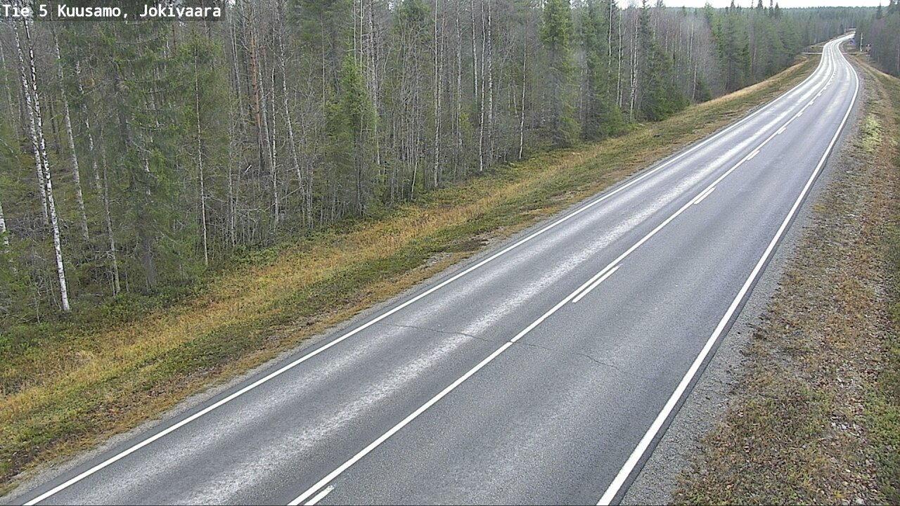 Kelikamerat Kuva Tie 5 Kuusamo, Jokivaara, Kuusamo, Pohjois-Pohjanmaa