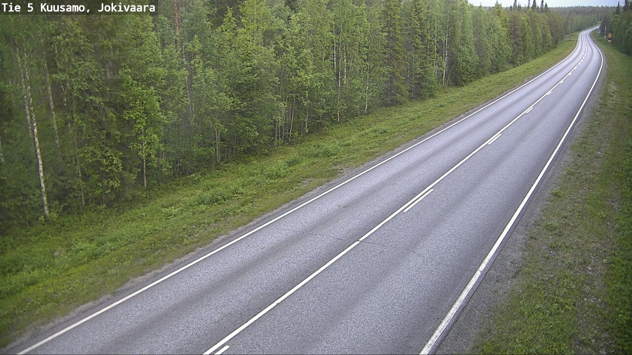 Kelikamerat Kuva Tie 5 Kuusamo, Jokivaara, Kuusamo, Pohjois-Pohjanmaa