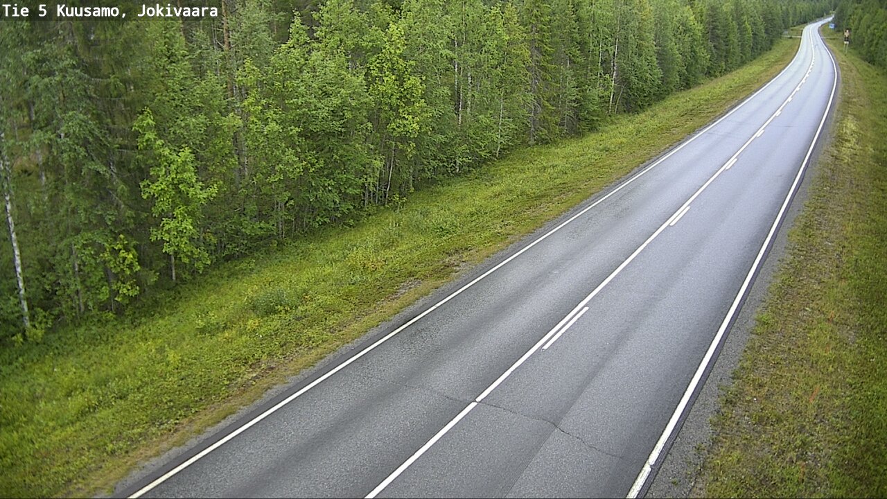 Kelikamerat Kuva Tie 5 Kuusamo, Jokivaara, Kuusamo, Pohjois-Pohjanmaa