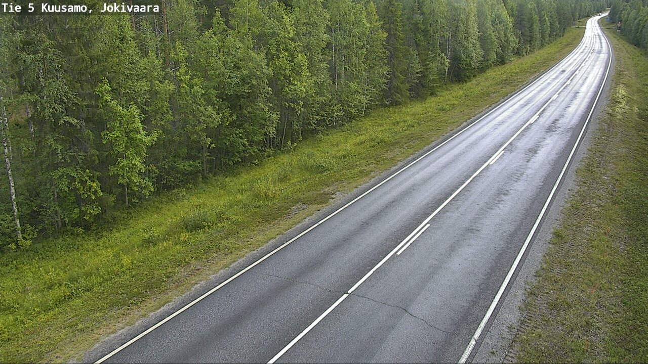 Kelikamerat Kuva Tie 5 Kuusamo, Jokivaara, Kuusamo, Pohjois-Pohjanmaa