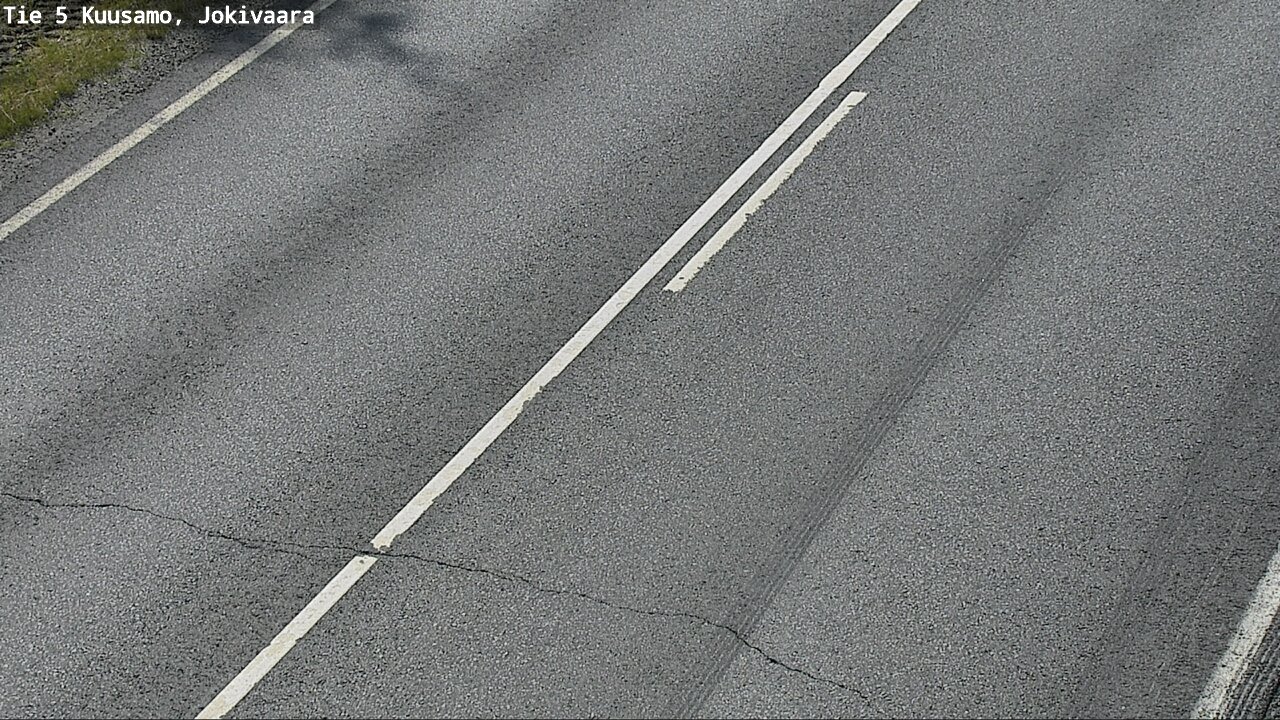 Weather Camera Image Road 5 Kuusamo, Jokivaara, Kuusamo, Pohjois-Pohjanmaa