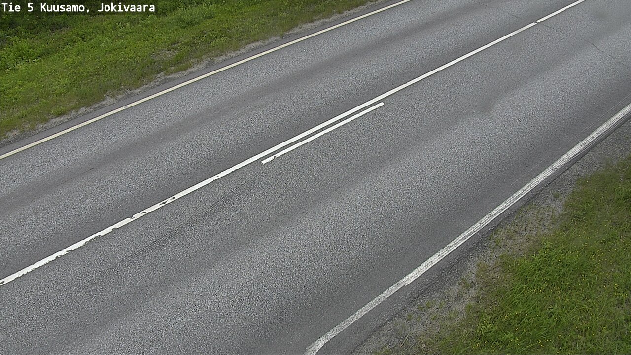 Weather Camera Image Road 5 Kuusamo, Jokivaara, Kuusamo, Pohjois-Pohjanmaa