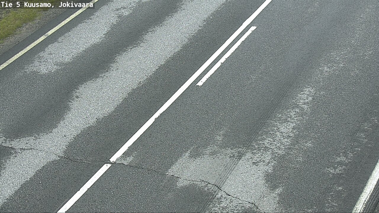 Weather Camera Image Road 5 Kuusamo, Jokivaara, Kuusamo, Pohjois-Pohjanmaa
