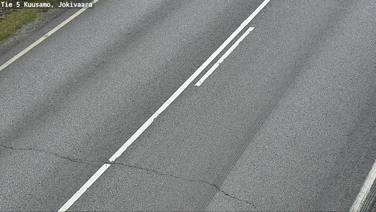 Weather Camera Image Road 5 Kuusamo, Jokivaara, Kuusamo, Pohjois-Pohjanmaa