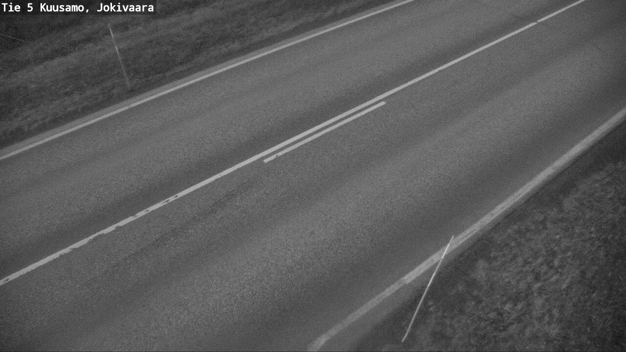 Weather Camera Image Väg 5 Kuusamo, Jokivaara, Kuusamo, Pohjois-Pohjanmaa