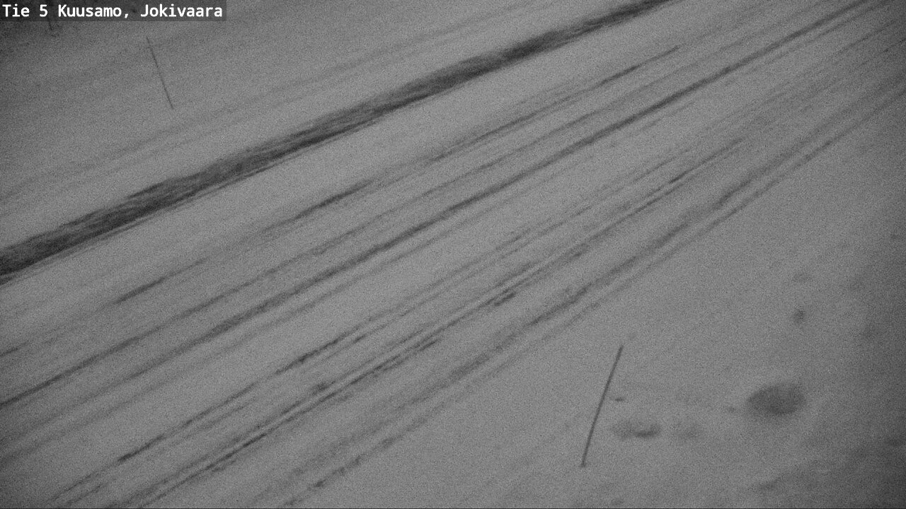 Weather Camera Image Väg 5 Kuusamo, Jokivaara, Kuusamo, Pohjois-Pohjanmaa