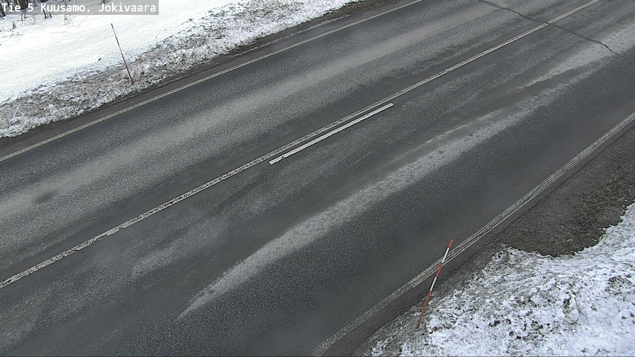 Weather Camera Image Road 5 Kuusamo, Jokivaara, Kuusamo, Pohjois-Pohjanmaa