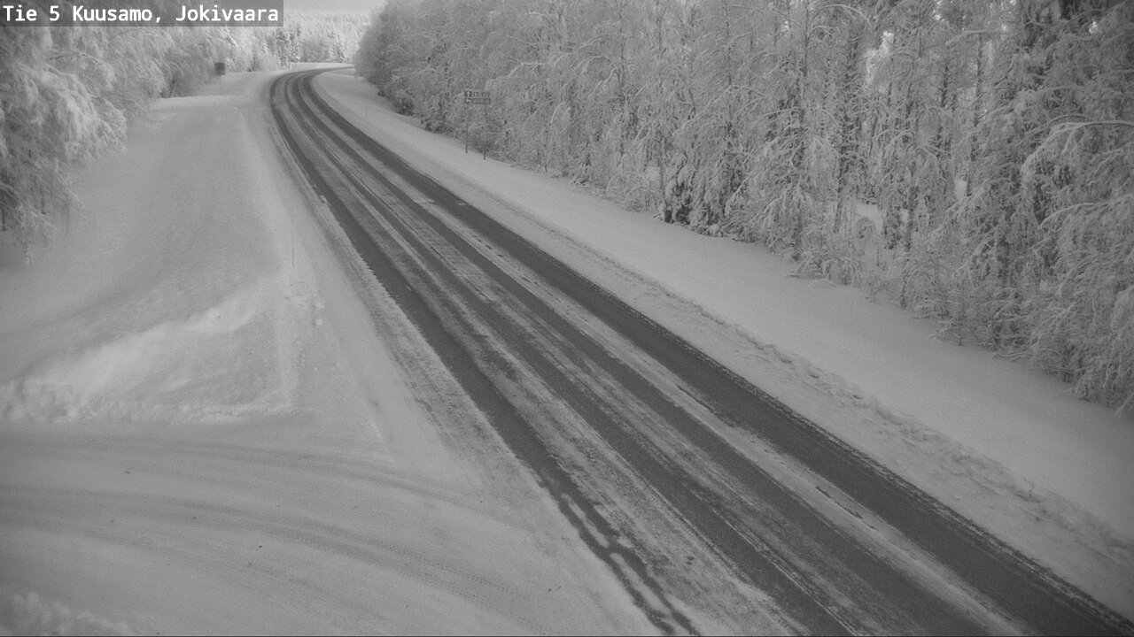 Kelikamerat Kuva Tie 5 Kuusamo, Jokivaara, Kuusamo, Pohjois-Pohjanmaa