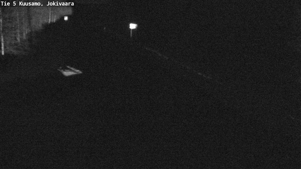 Weather Camera Image Road 5 Kuusamo, Jokivaara, Kuusamo, Pohjois-Pohjanmaa