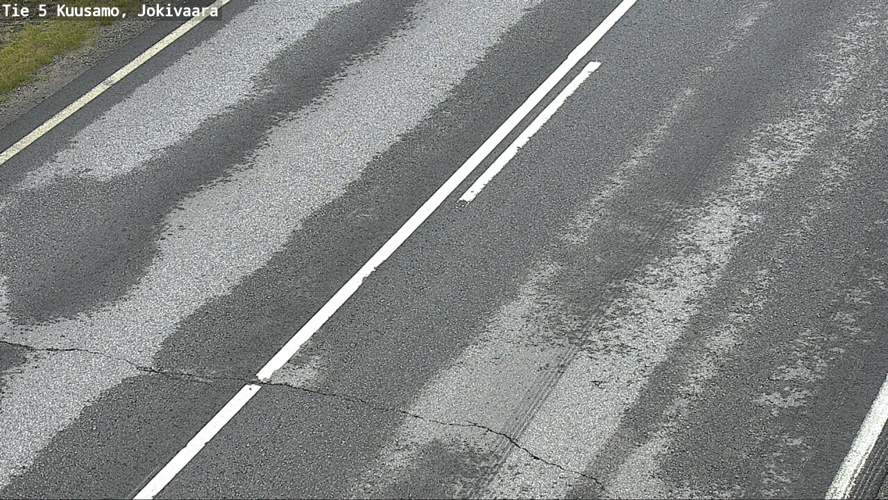 Weather Camera Image Road 5 Kuusamo, Jokivaara, Kuusamo, Pohjois-Pohjanmaa