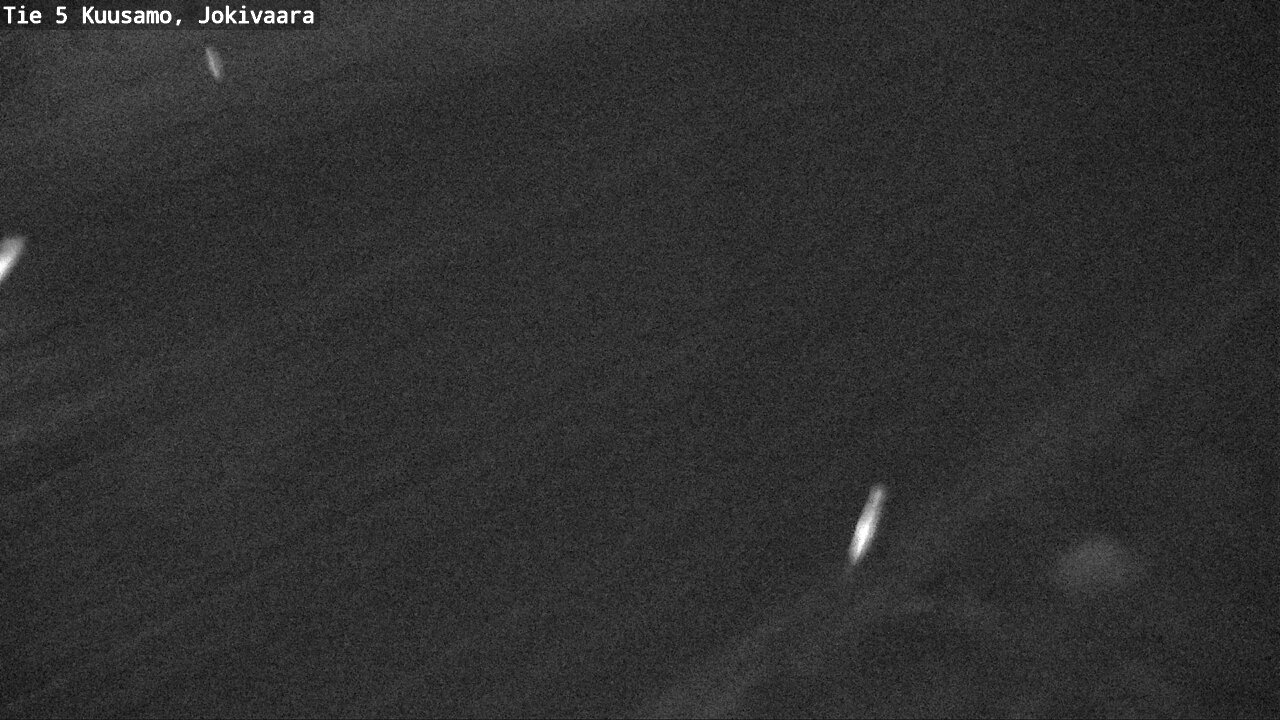 Weather Camera Image Väg 5 Kuusamo, Jokivaara, Kuusamo, Pohjois-Pohjanmaa