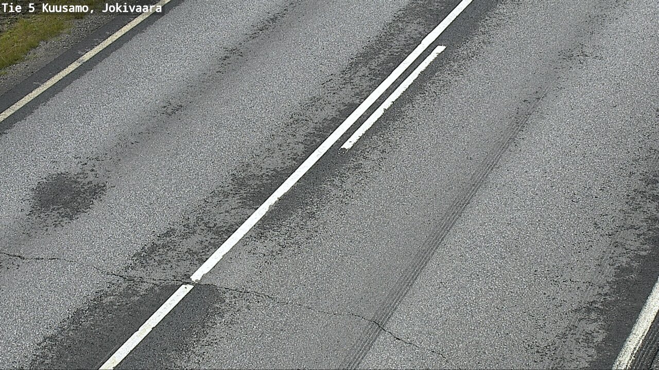 Weather Camera Image Road 5 Kuusamo, Jokivaara, Kuusamo, Pohjois-Pohjanmaa