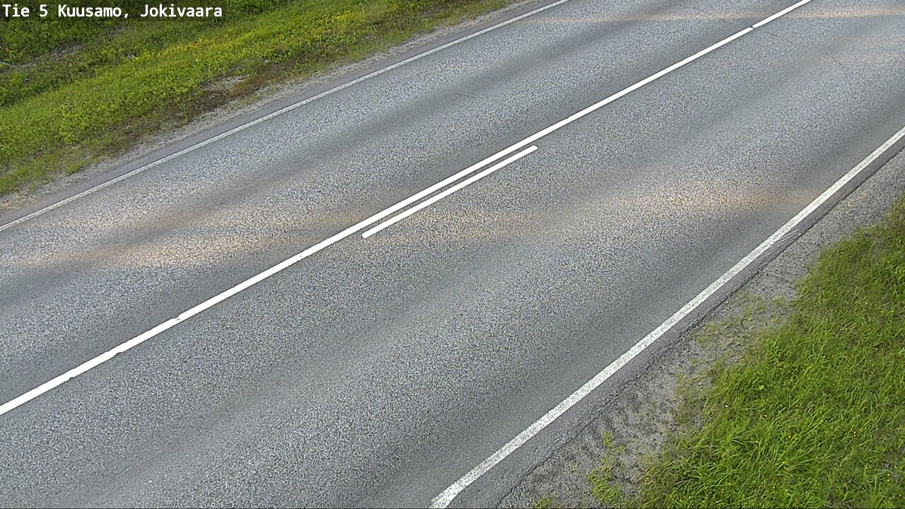 Weather Camera Image Road 5 Kuusamo, Jokivaara, Kuusamo, Pohjois-Pohjanmaa