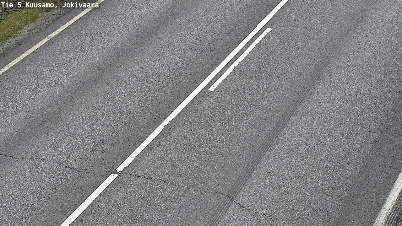 Weather Camera Image Road 5 Kuusamo, Jokivaara, Kuusamo, Pohjois-Pohjanmaa