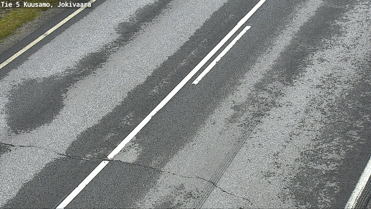 Weather Camera Image Road 5 Kuusamo, Jokivaara, Kuusamo, Pohjois-Pohjanmaa