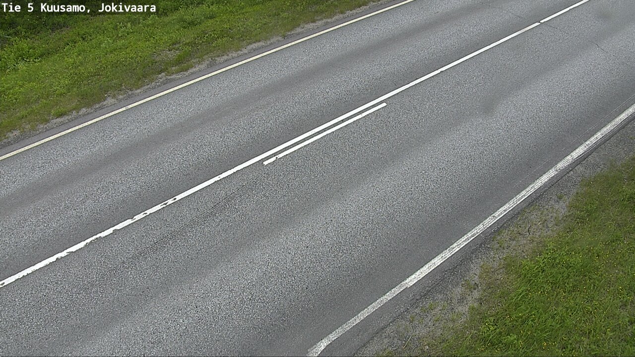 Weather Camera Image Road 5 Kuusamo, Jokivaara, Kuusamo, Pohjois-Pohjanmaa