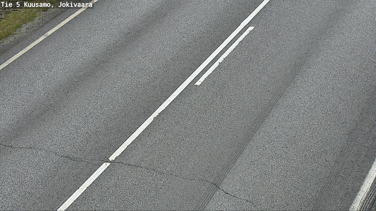 Weather Camera Image Road 5 Kuusamo, Jokivaara, Kuusamo, Pohjois-Pohjanmaa
