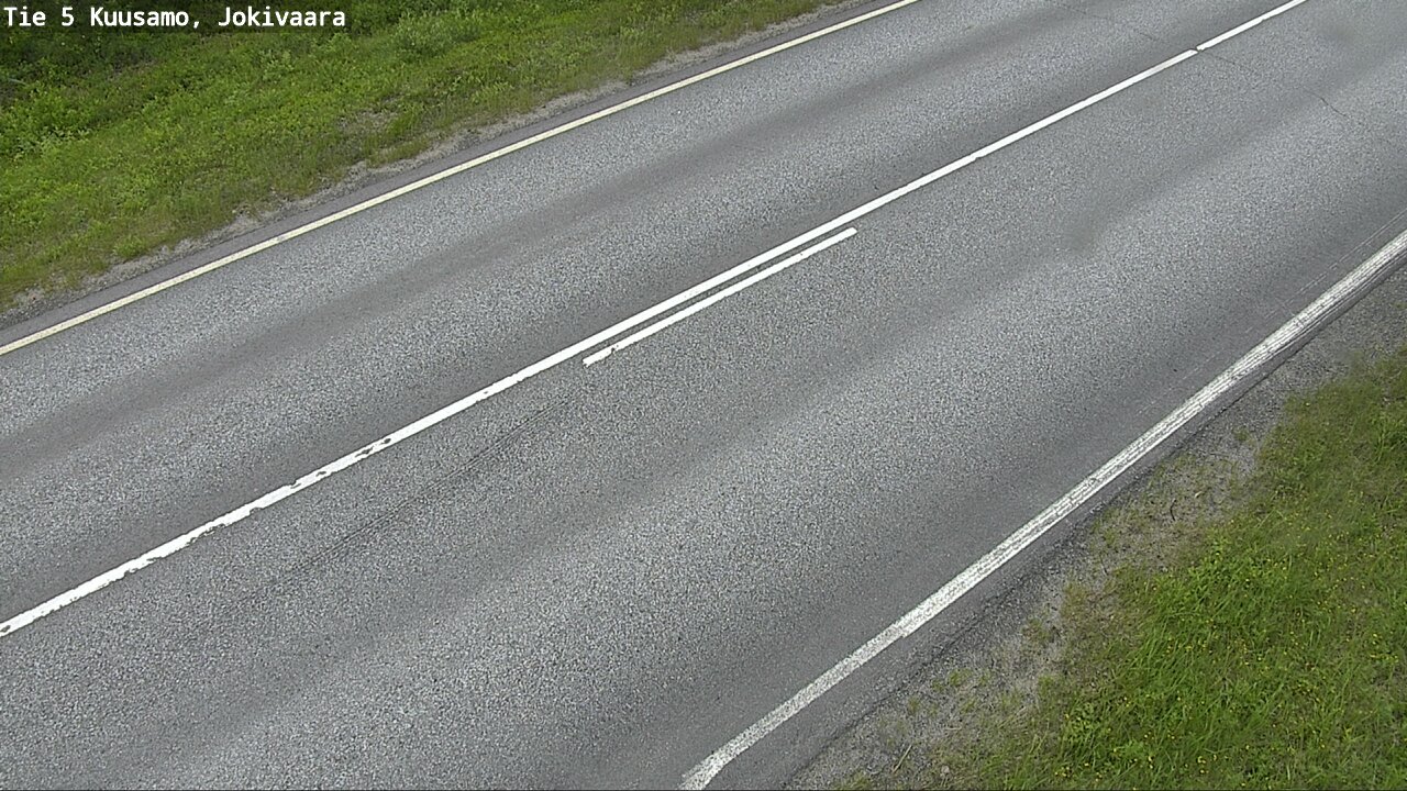 Weather Camera Image Road 5 Kuusamo, Jokivaara, Kuusamo, Pohjois-Pohjanmaa